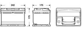 Batteria avviamento 65AH L2 DX Fimar - Image 3
