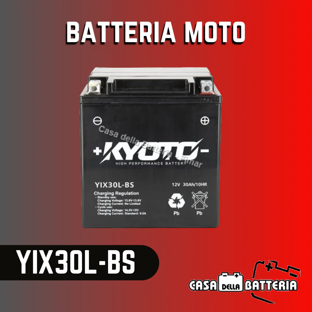 Batteria avviamento YIX30L Kyoto