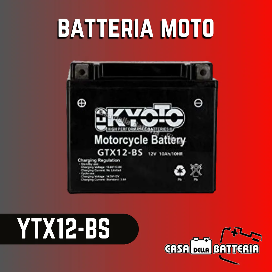 Batteria avviamento YTX12-BS Kyoto