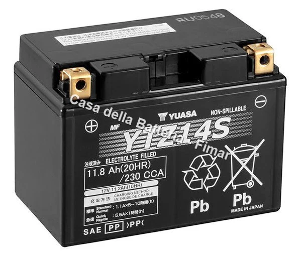 Batteria avviamento YTZ14S-BS Yuasa - Image 2